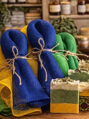 🎂Body & Face Exfoliating Net